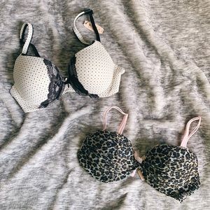 Victoria Secret Sexy Push Up Bras 34C